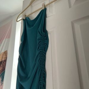 Super comfy adjustable maxi dress with rouching